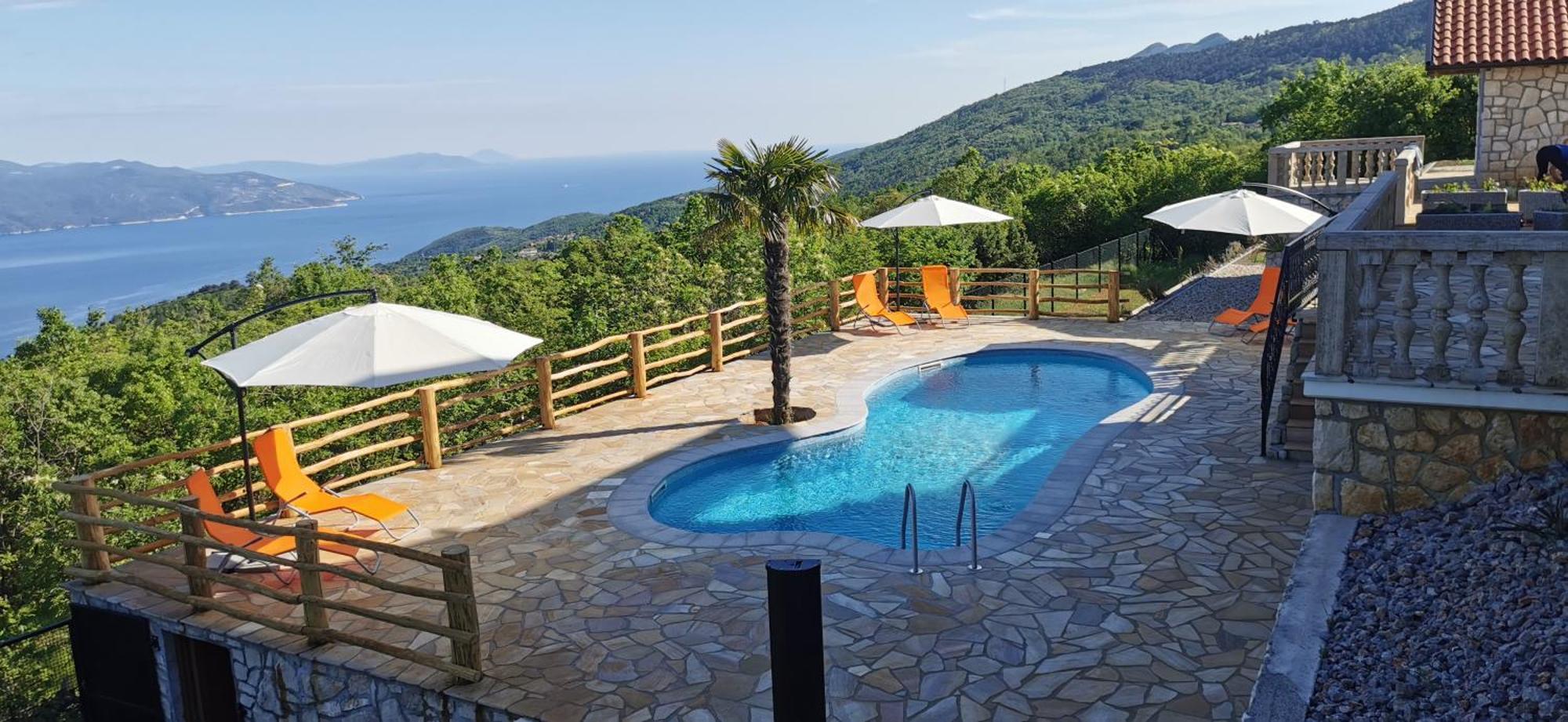 Villa Bora Moscenicka Draga Bed&Breakfast Мошценице Екстериор снимка