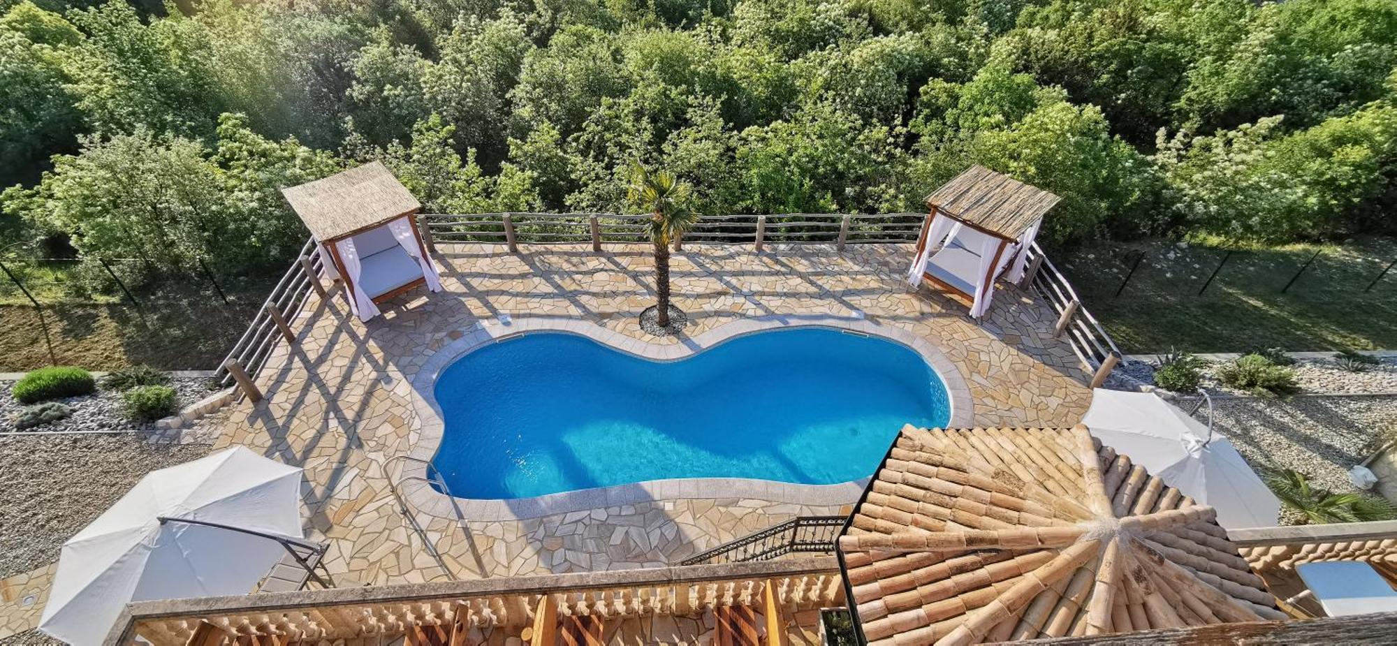 Villa Bora Moscenicka Draga Bed&Breakfast Мошценице Екстериор снимка